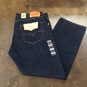 LEVI’S 501 Original Straight Leg, Button Fly size 40 x 30 NWT
